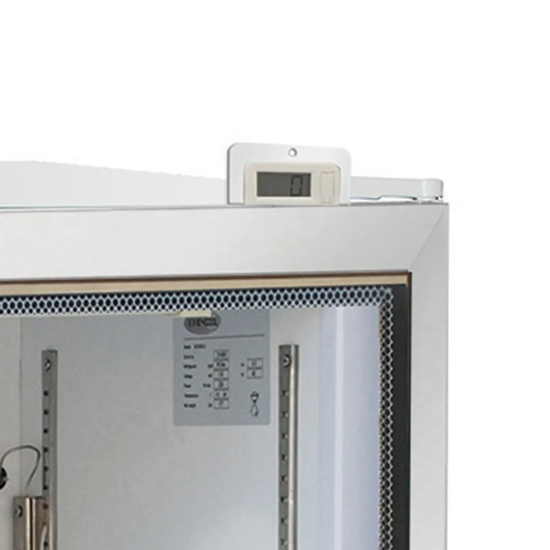 Maxx Cold MXM1-3.5FHC Countertop Freezer, 24.3" Wide, 3.5 cu.ft, White Steel, Glass Door, LED Light