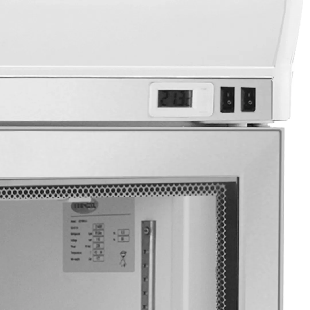 Maxx Cold MXM1-4FHC Freezer, 4.2 cu.ft, White Glass Door
