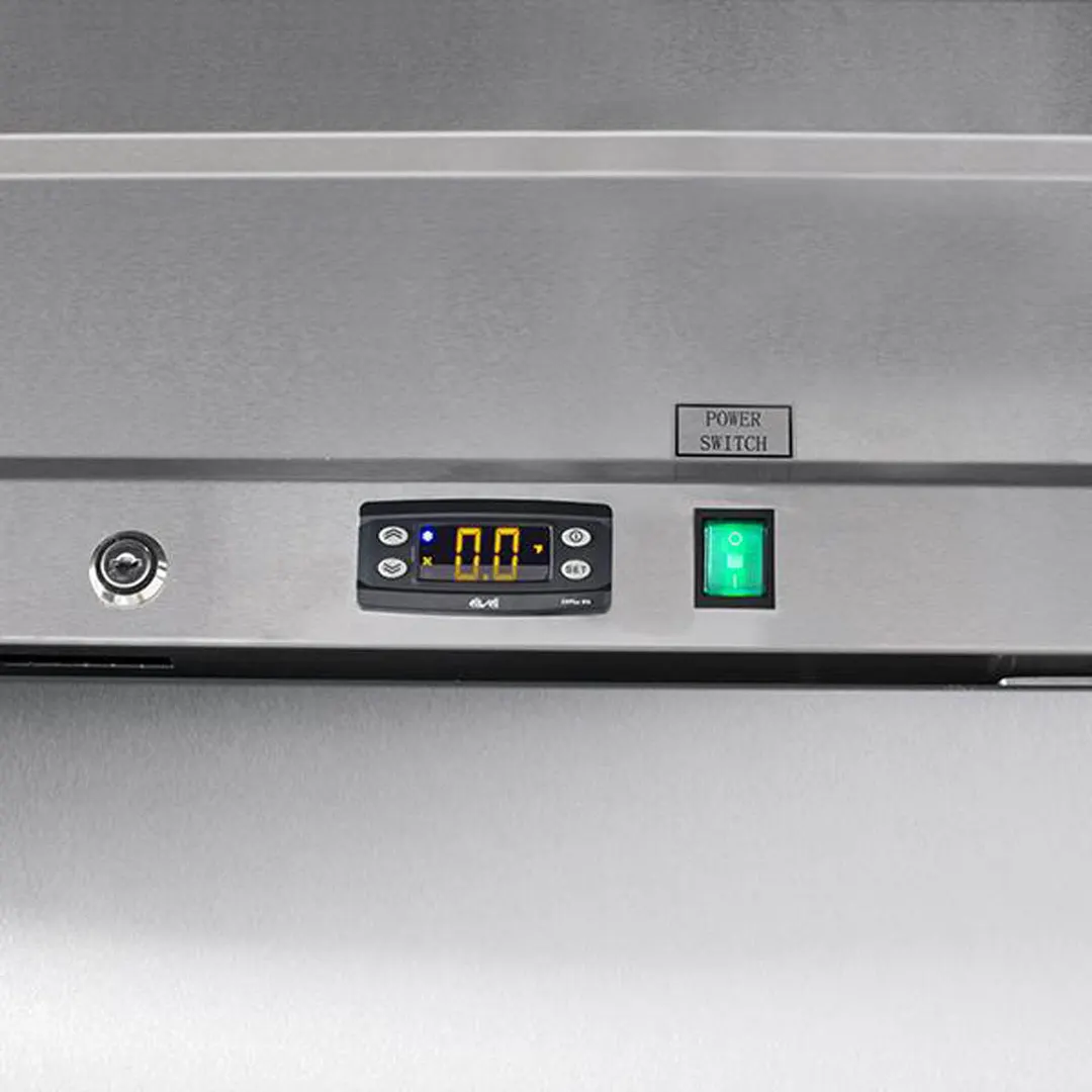 Maxx Cold MXSF-49FDHC 54" 2-Solid Door Reach-In Freezer, Bottom Mount, 42.9 cu. ft., Stainless Steel Exterior, Aluminum Interior