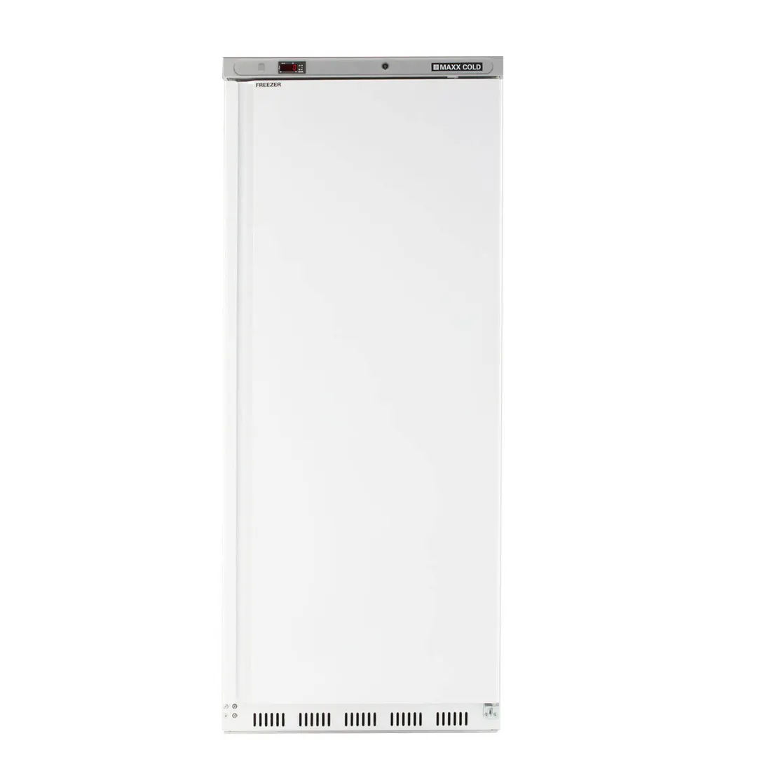 Maxx Cold MXX-23FHC 30.38" 1-Solid Door Reach-In Freezer, Bottom Mounted, 23 cu. ft., Painted Steel Exterior, Aluminum Interior