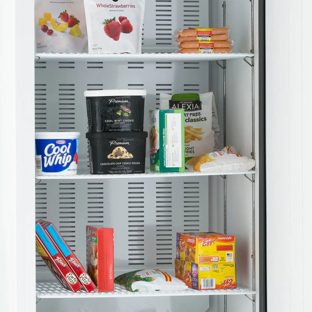 Maxx Cold MXX-23FHC 30.38" 1-Solid Door Reach-In Freezer, Bottom Mounted, 23 cu. ft., Painted Steel Exterior, Aluminum Interior