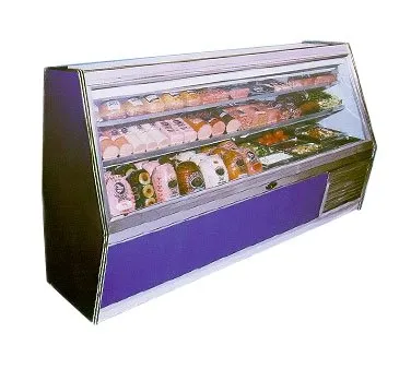 MarcRefrig MDL-12 S/C 142" Flat Refrigerated Deli Display Case