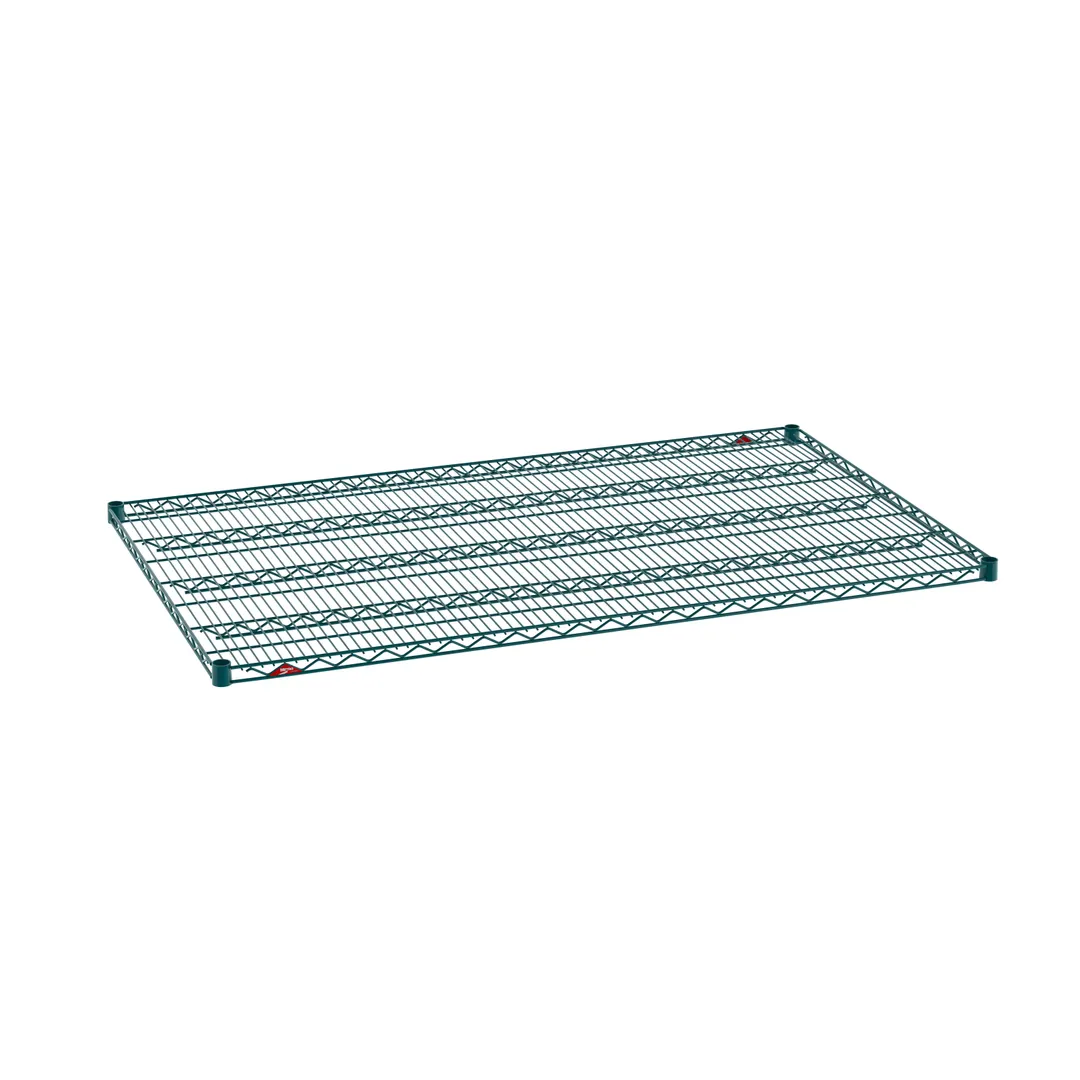 Metro 3660NK3 Super Erecta Green Epoxy Wire Shelf - 60"W X 36"D