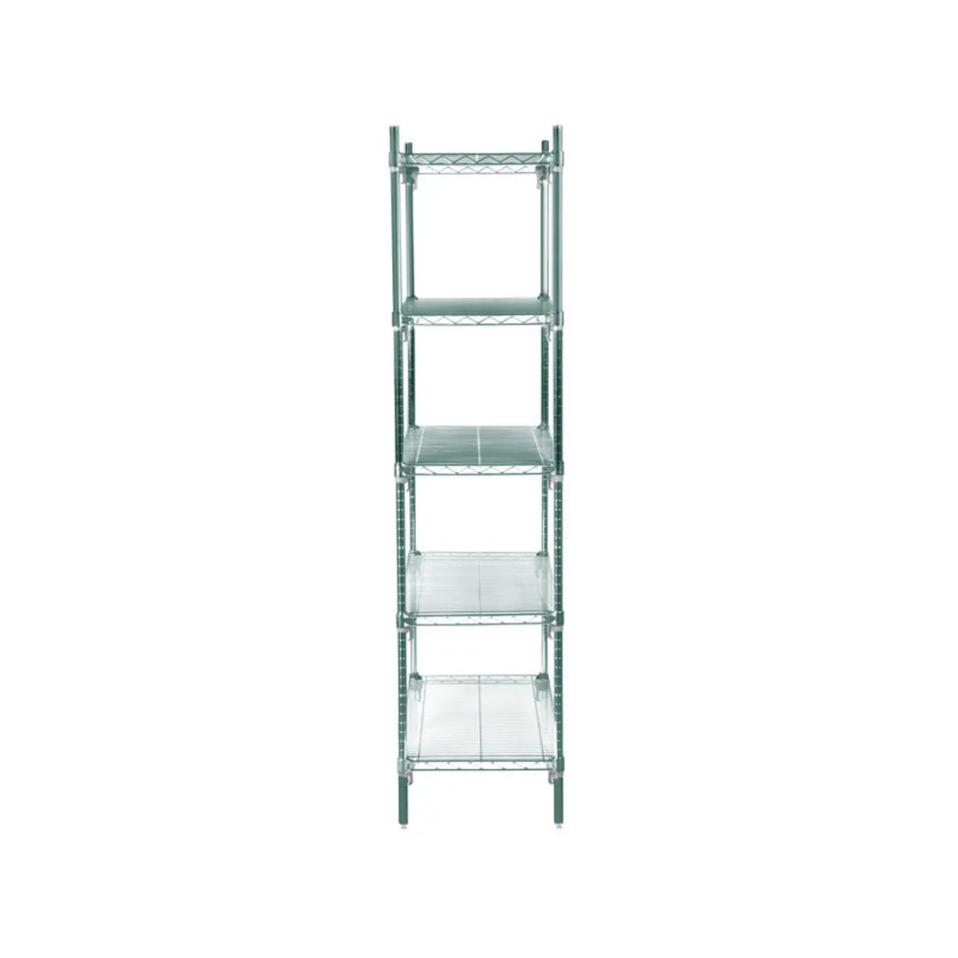 Metro Super Adjustable Super Erecta® 5A547K3 Epoxy Wire Shelving Starter Unit - 42" x 24" x 74"