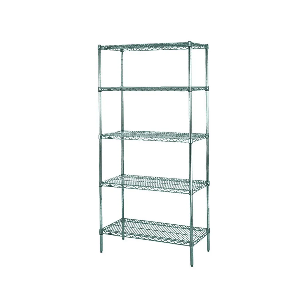 Metro 5N417K3 Super Erecta® Metroseal 3 Adjustable Wire Starter Shelving Unit - 24" x 21" x 74"