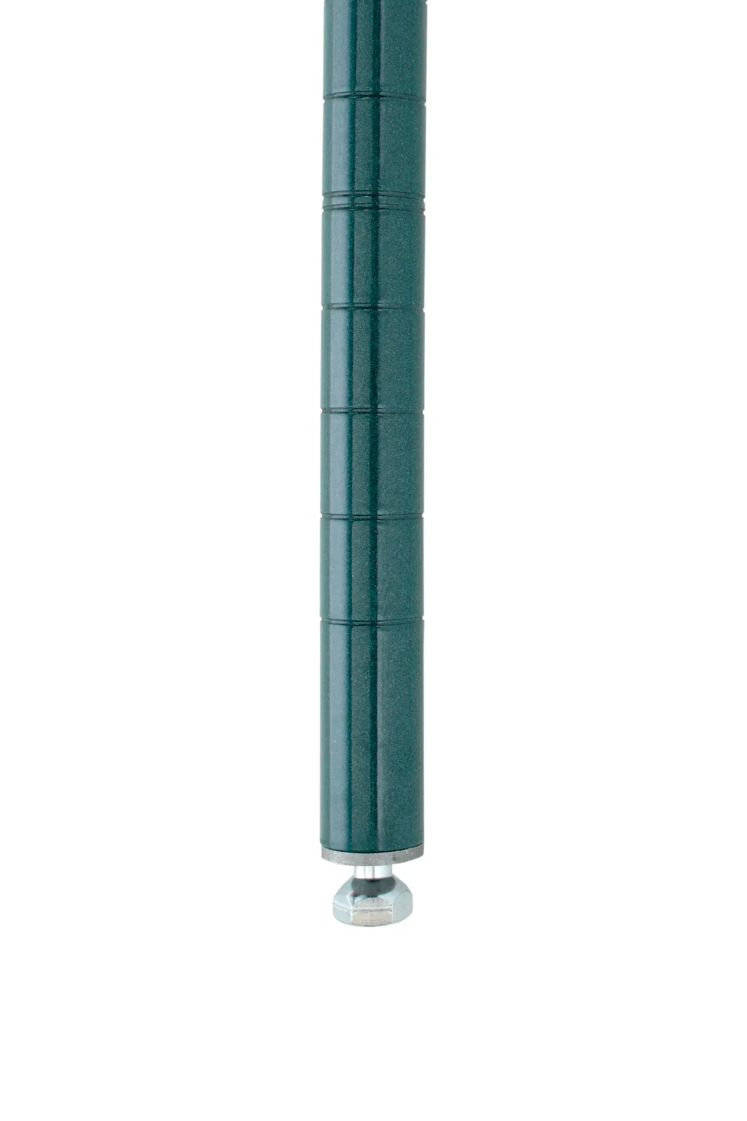 Metro 74PK3 Super Erecta SiteSelect Post, 74.5H, Stationary, Epoxy Coated, Green