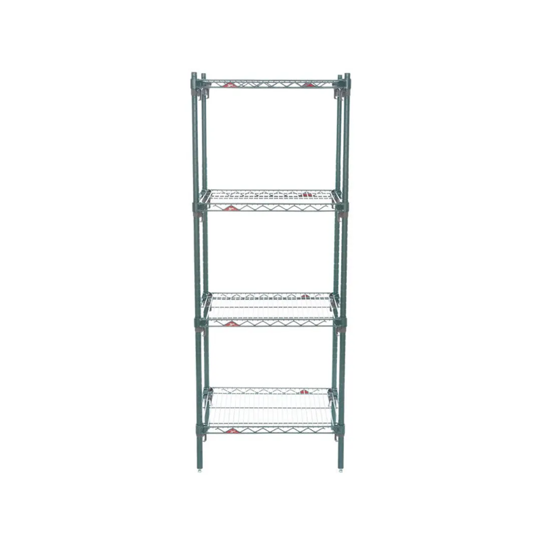 Metro A316K3 Super Erecta Metroseal 3 Adjustable Wire Starter Shelving Unit - 24" x 18" x 63"
