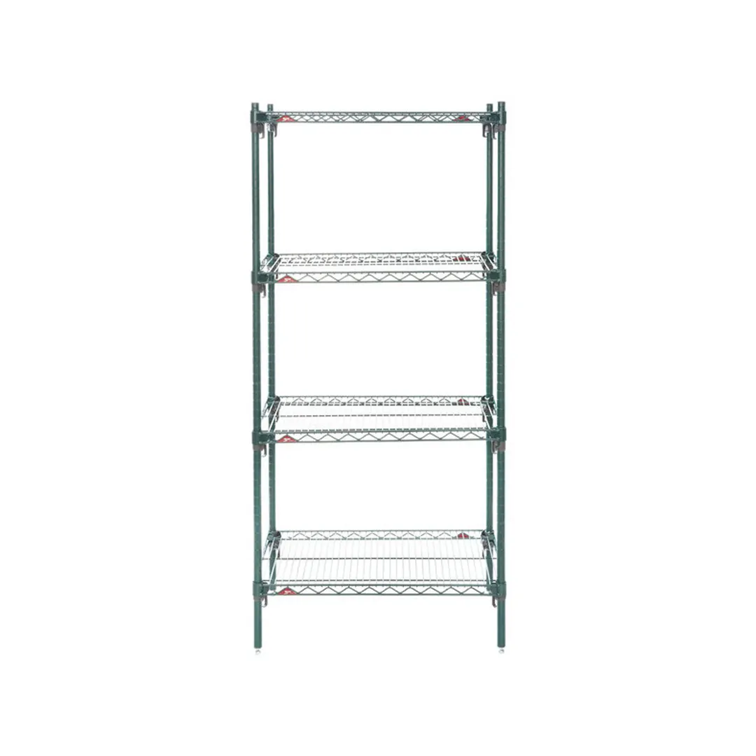 Metro A326K3 Super Erecta® Metroseal 3 Adjustable Wire Starter Shelving Unit - 30" x 18" x 63"