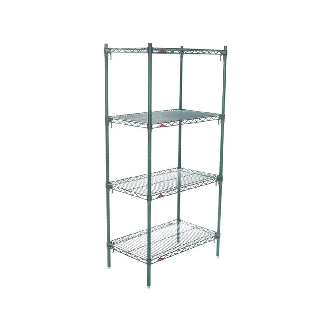 Metro A326K3 Super Erecta® Metroseal 3 Adjustable Wire Starter Shelving Unit - 30" x 18" x 63"