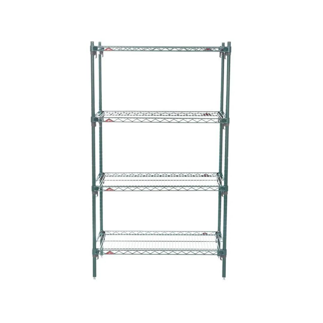 Metro A336K3 Super Erecta® Metroseal 3 Adjustable Wire Starter Shelving Unit - 36" x 18" x 63"