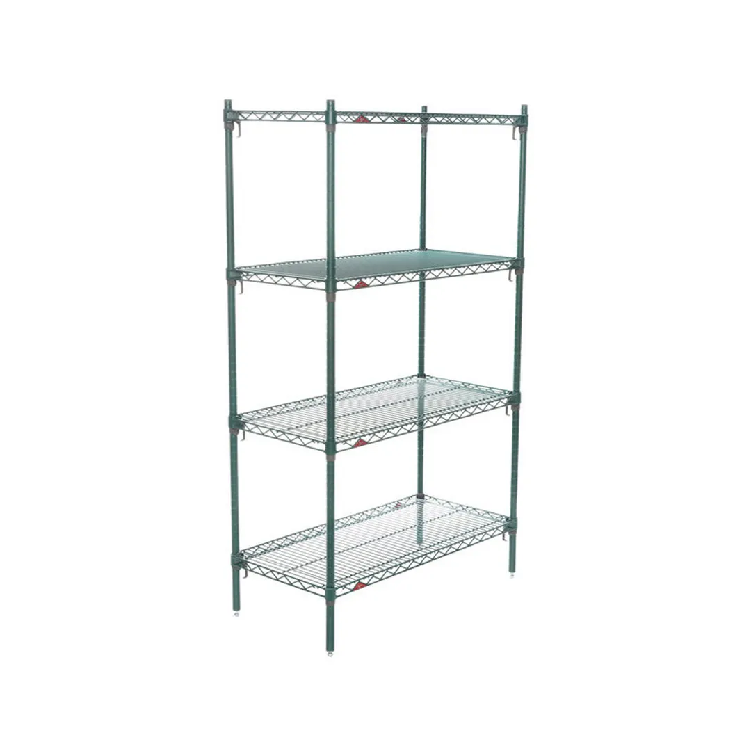 Metro A336K3 Super Erecta® Metroseal 3 Adjustable Wire Starter Shelving Unit - 36" x 18" x 63"