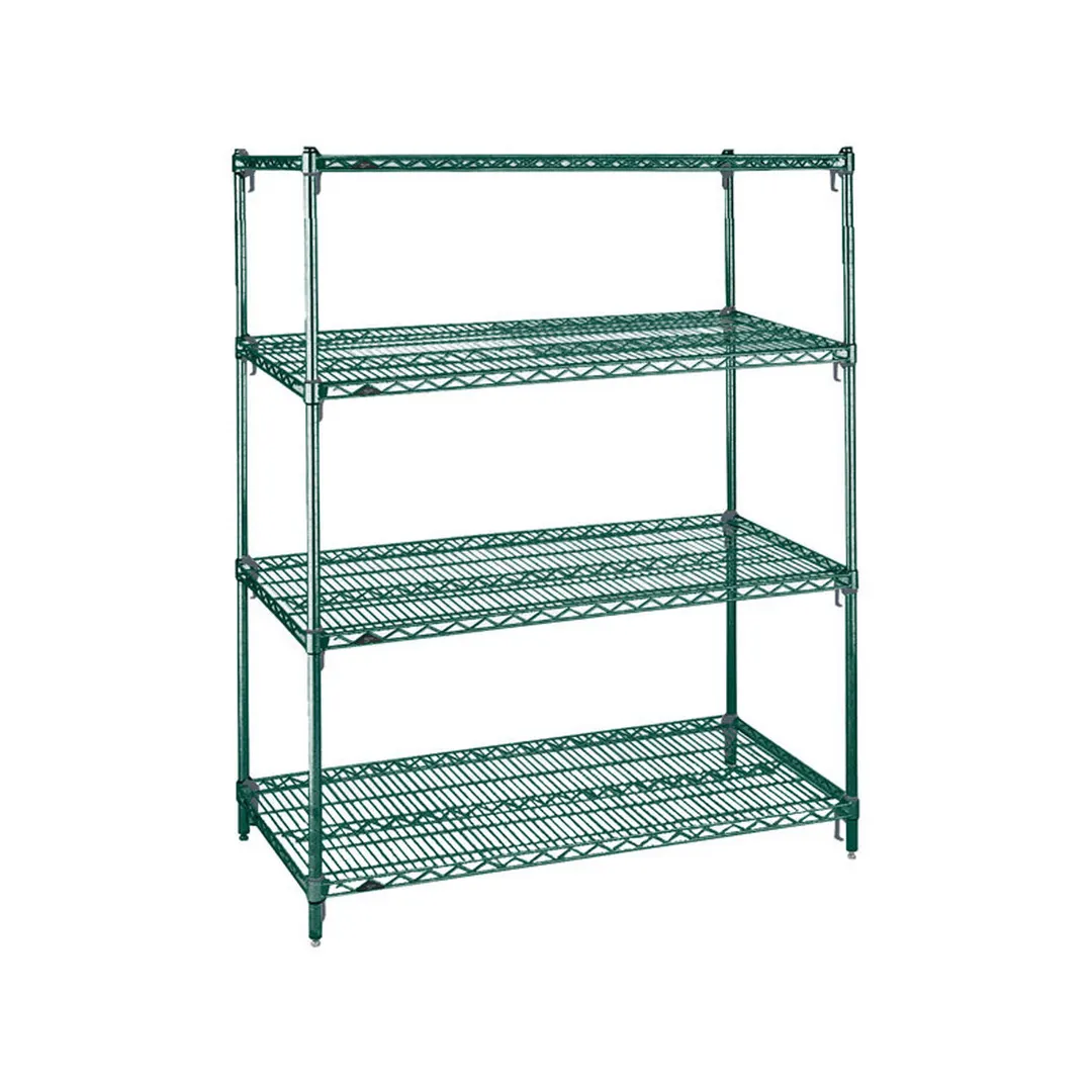 Metro Super Adjustable Super Erecta A426K3 4-Shelf Wire Shelving Starter Unit, Epoxy, 21" x 30" x 63"