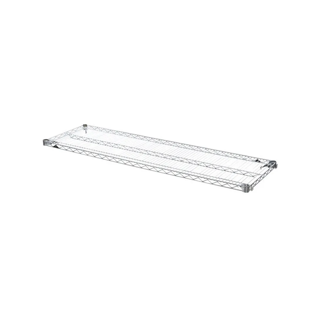 Metro Super Adjustable Super Erecta AA366C 4-Shelf Wire Shelving Add-On Unit, Chrome - 18" x 60" x 63"