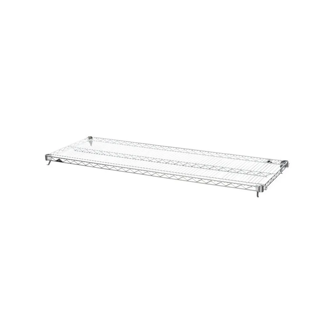 Metro Super Adjustable Super Erecta AA466C 4-Shelf Wire Shelving Add-On Unit, Chrome - 21" x 60" x 63"