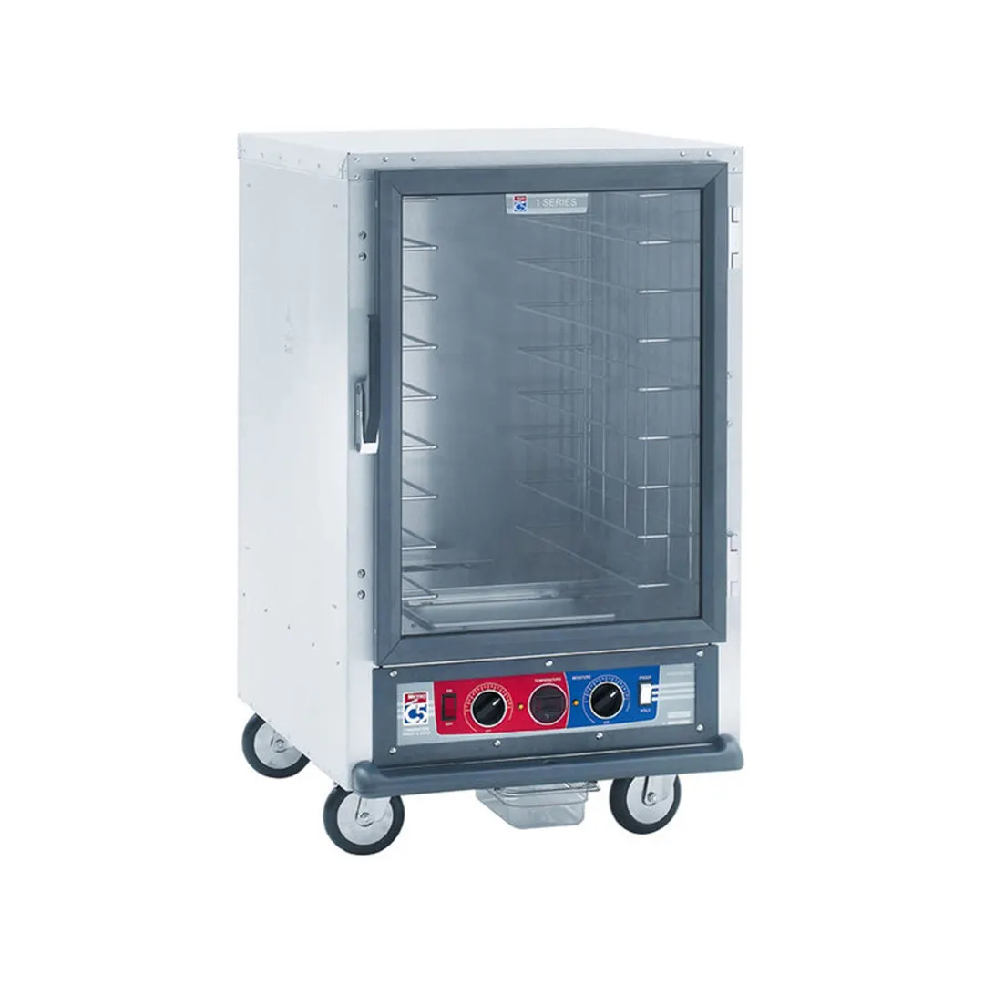 Metro C515-CFC-4 Half Height Non-Insulated Heated Holding & Proofing Cabinet, Clear Door
