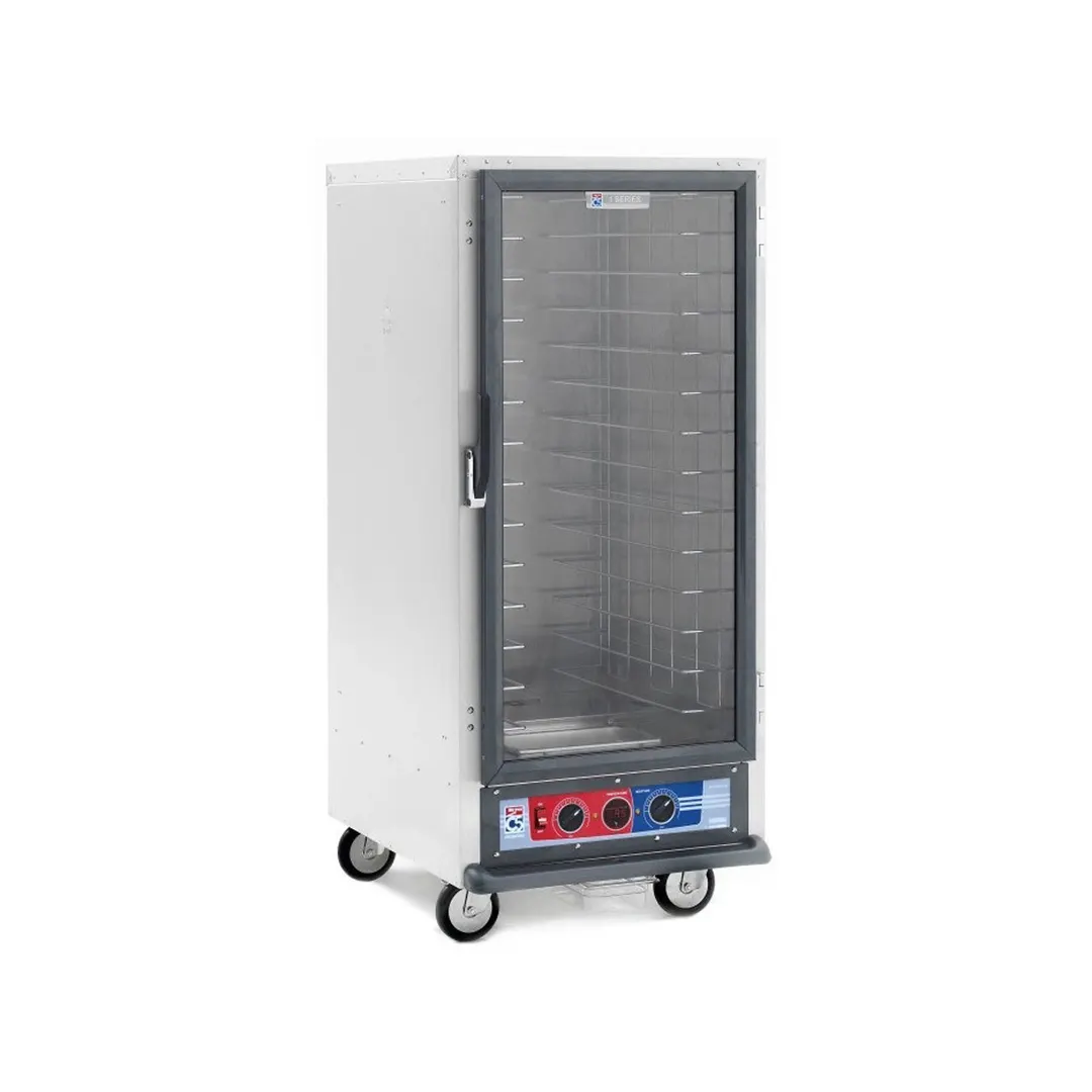 Metro C517-PFC-4 Mobile  Half Height Non-Insulated Proofing Holding Cabinet, (1) Clear Polycarbonate Door