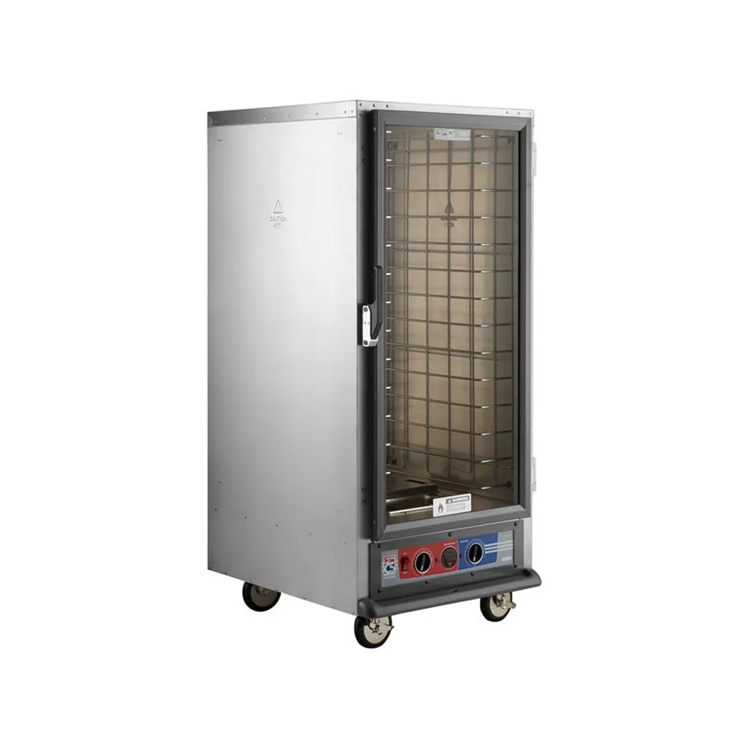 Metro C517-PFC-4 Mobile  Half Height Non-Insulated Proofing Holding Cabinet, (1) Clear Polycarbonate Door