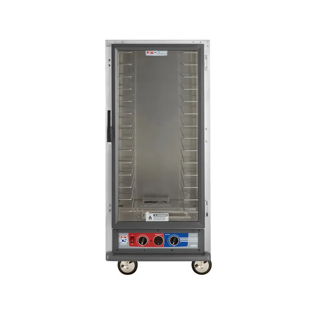 Metro C517-PFC-4 Mobile  Half Height Non-Insulated Proofing Holding Cabinet, (1) Clear Polycarbonate Door