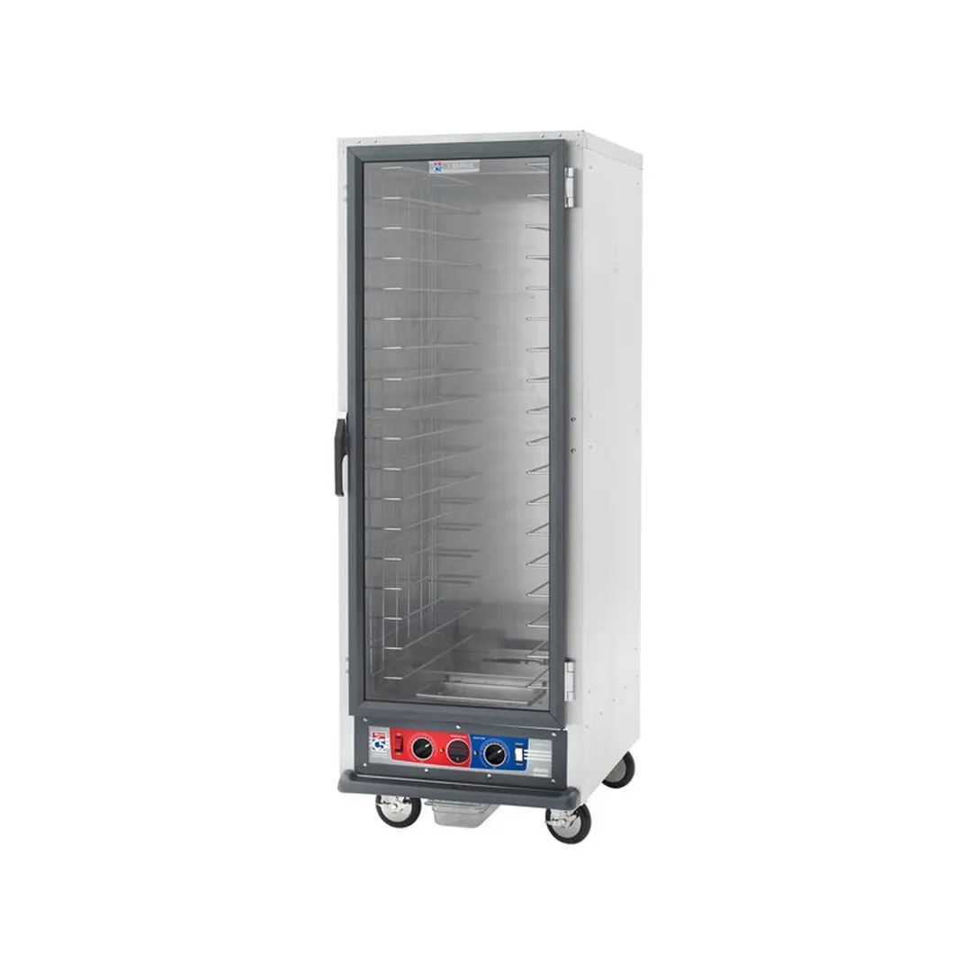 Metro C519-CFC-4 Full Height Non-Insulated Heated Holding & Proofing Cabinet, Clear Door