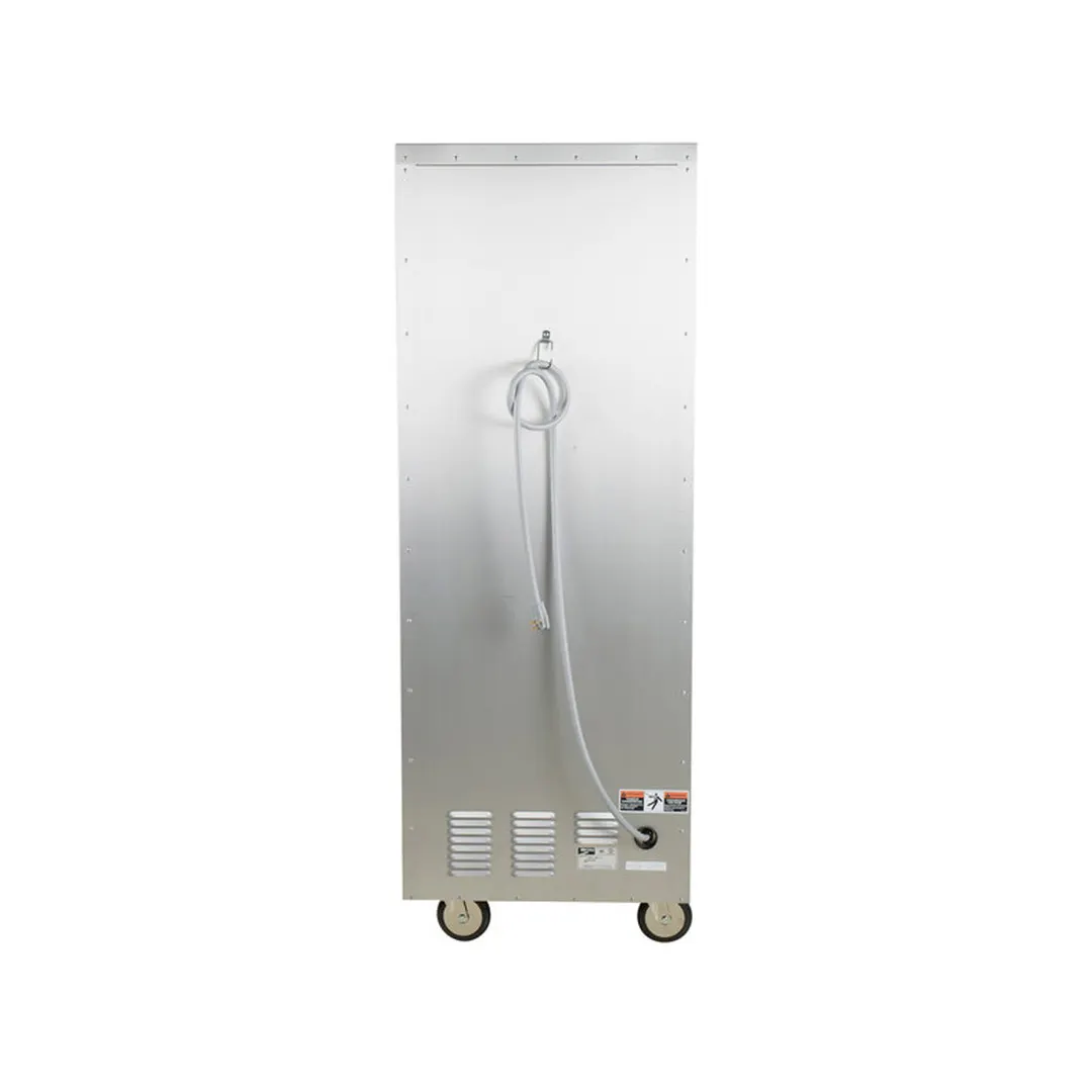 Metro C519-CFC-L Full Height Non-Insulated Heated Holding & Proofing Cabinet, Clear Door