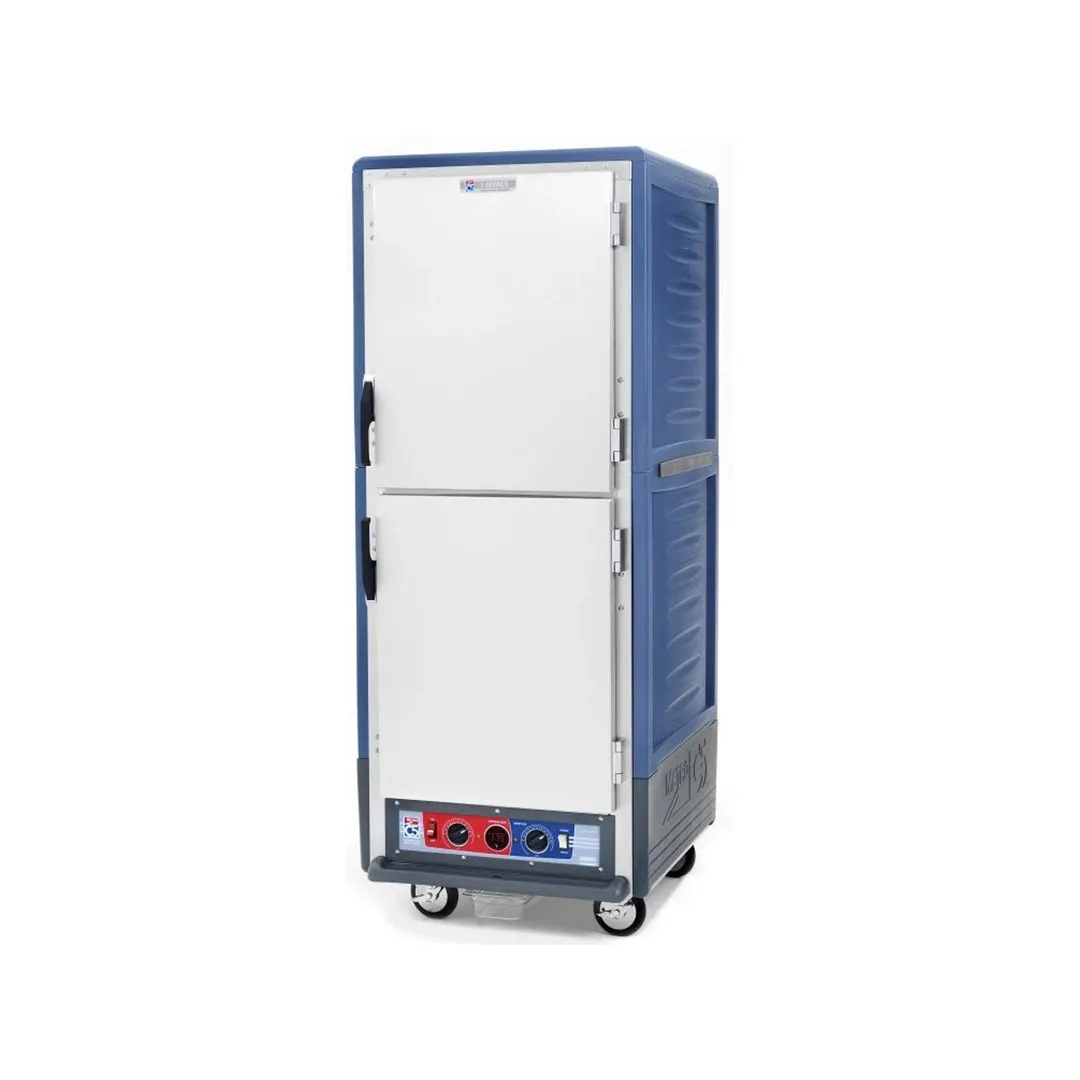 Metro C539-CDS-U-BU Full Height Heated Holding & Proofing Cabinet w/ Blue Insulation, Dutch Solid Door