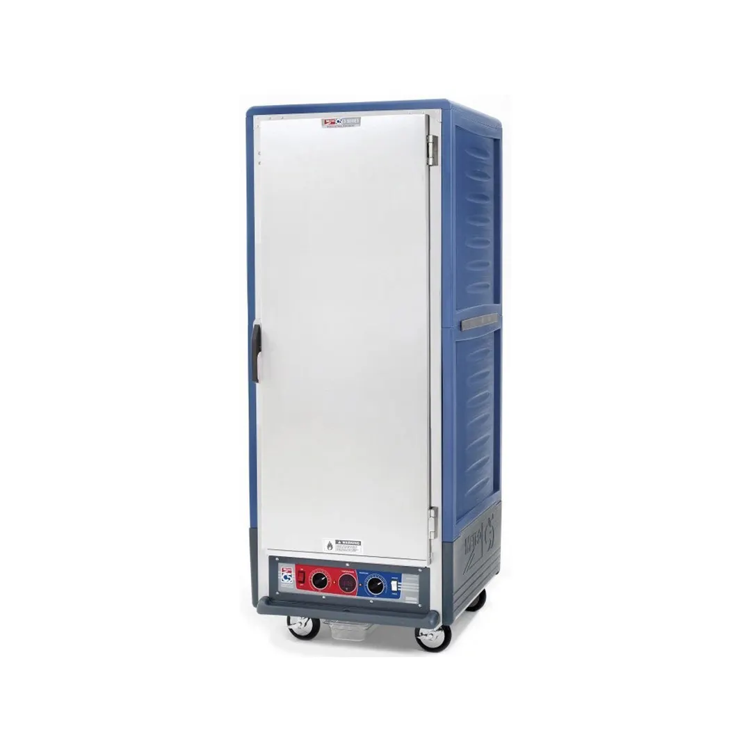 Metro C539-CFS-U-BU Full Height Heated Holding & Proofing Cabinet w/ Blue Insulation, Solid Door