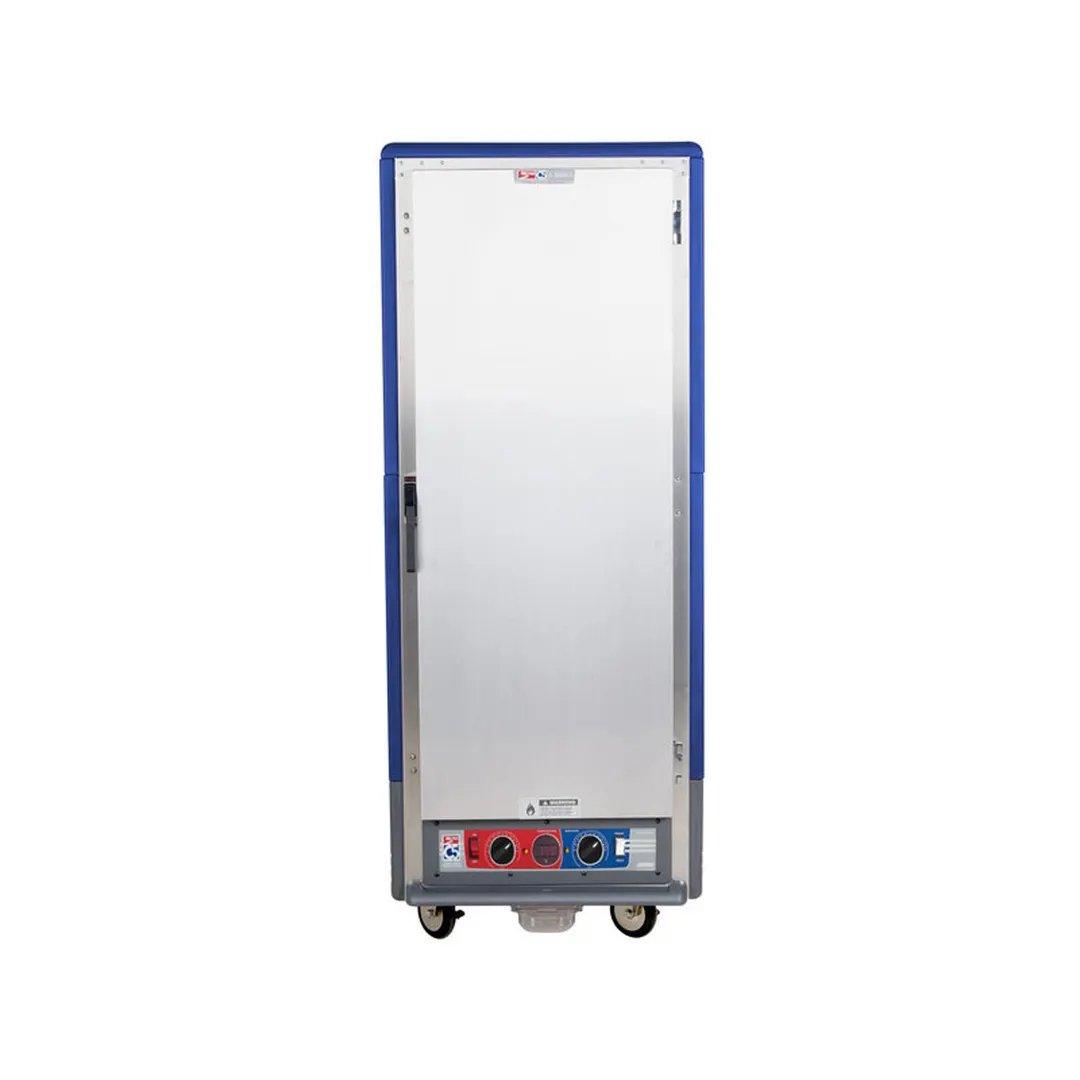 Metro C539-CFS-U-BU Full Height Heated Holding & Proofing Cabinet w/ Blue Insulation, Solid Door