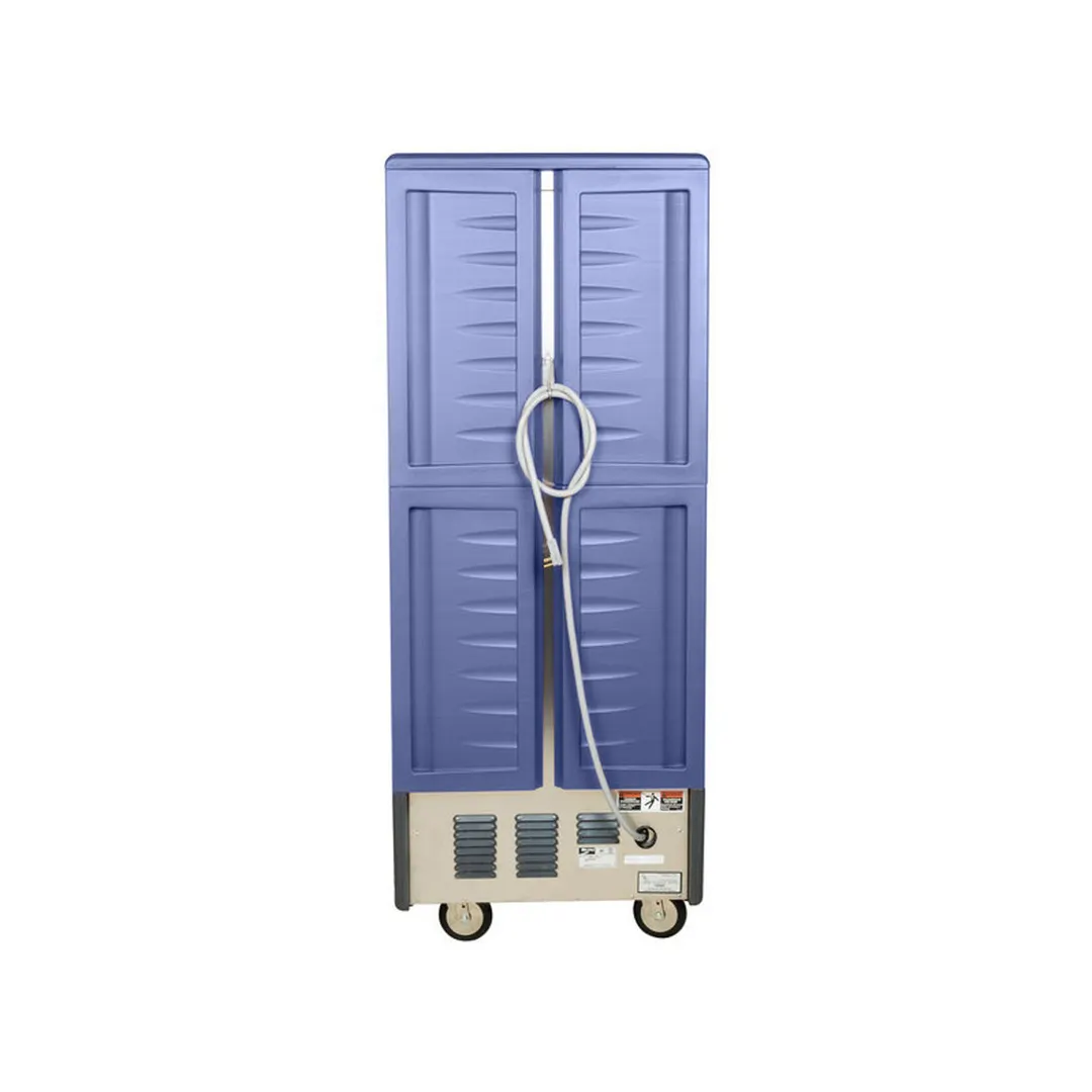 Metro C539-CLFC-4-BU Full Height Heated Holding & Proofing Cabinet w/ Blue Insulation, Lower Wattage