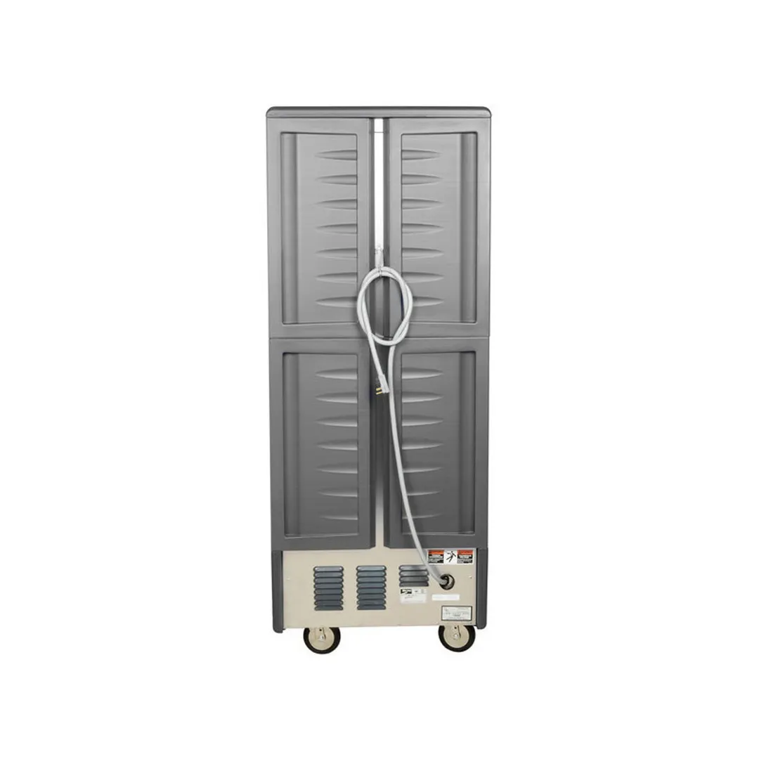 Metro C539-CLFC-L-GY Full Height Heated Holding & Proofing Cabinet w/ Grey Insulation, Lower Wattage