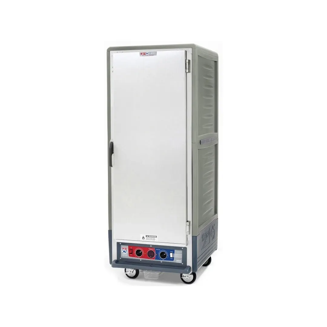 Metro C539-CLFS-U-GY Full Height Heated Holding & Proofing Cabinet w/ Grey Insulatıon, Lower Wattage