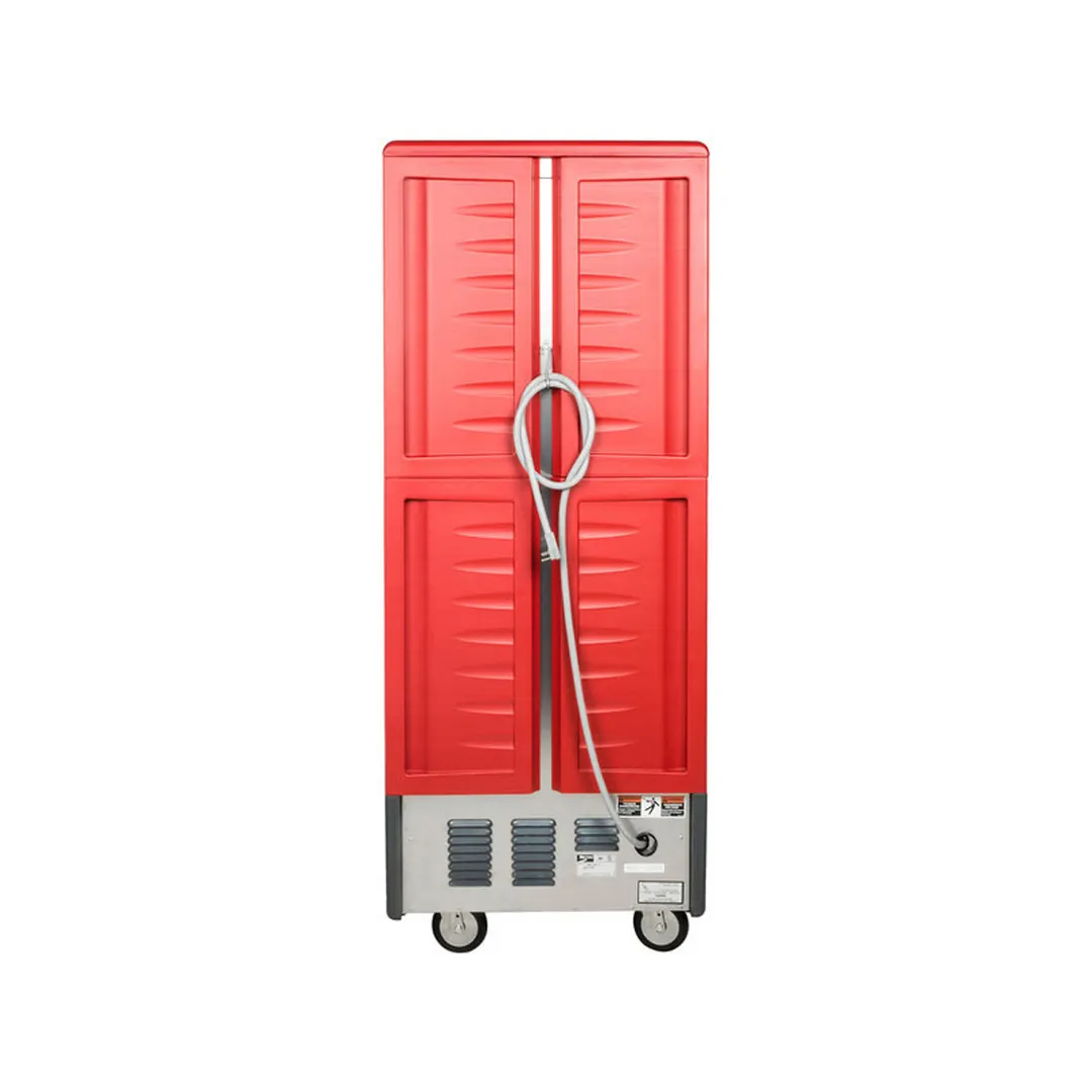 Metro C539-HFC-4 Full Height 1-Door Clear Heated Holding Cabinet, 18-Pan or 34-Pan, 2000W, 120V, Aluminum Finish