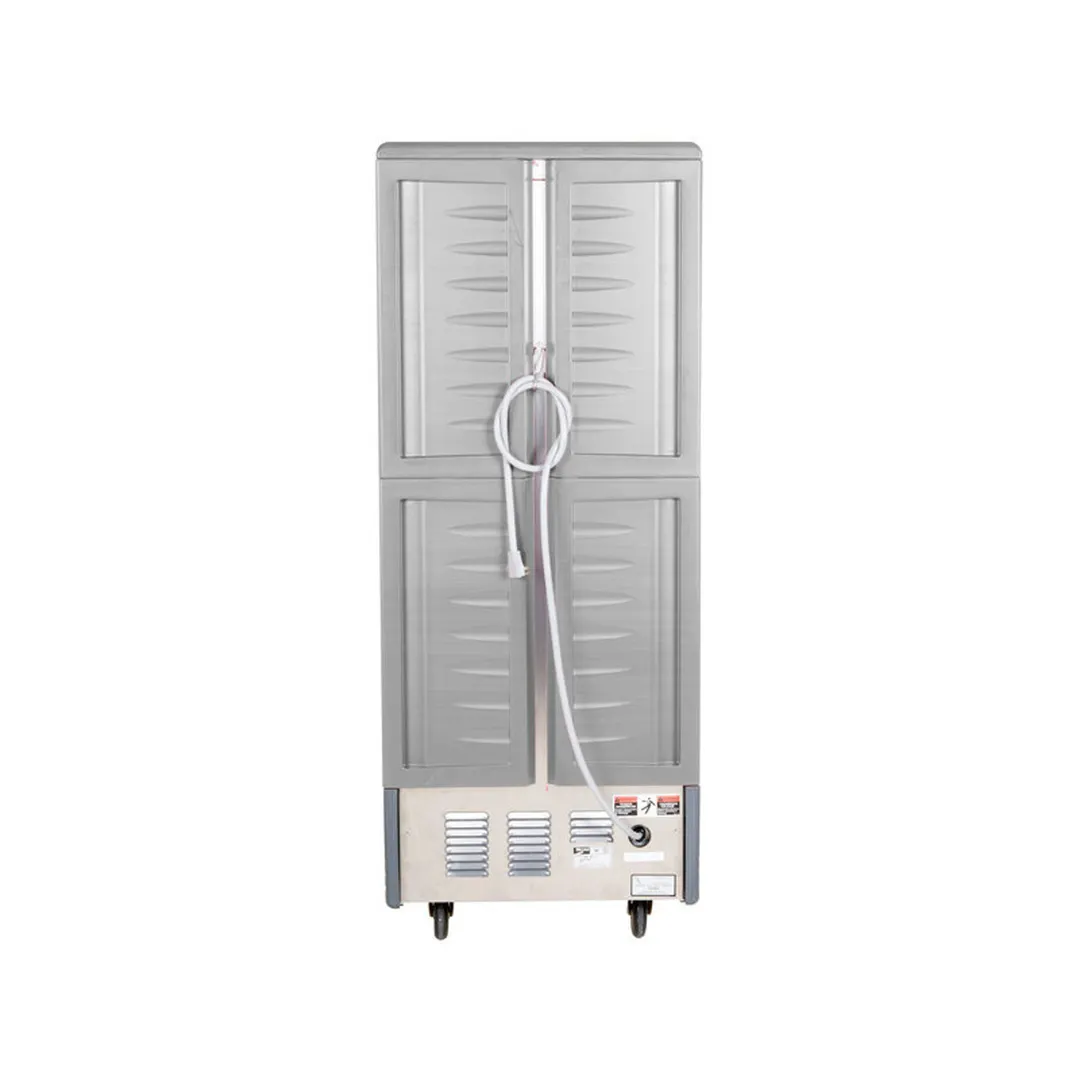 Metro C539-HFC-4-GY C5 3 Series Heated Holding Cabinet– mobinsul door, 67‑72" H, 5" casters, 18×26" (18)/12×20"(34) pans
