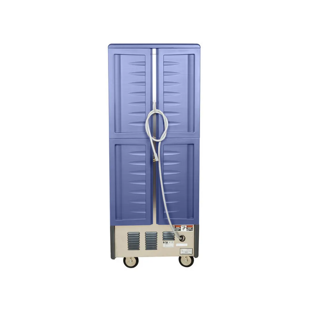 Metro C539-HFC-L-BU "Full Height" 1-Door Clear Heated Holding Cabinet, 35 Pan Capacity, 2000W, 120V