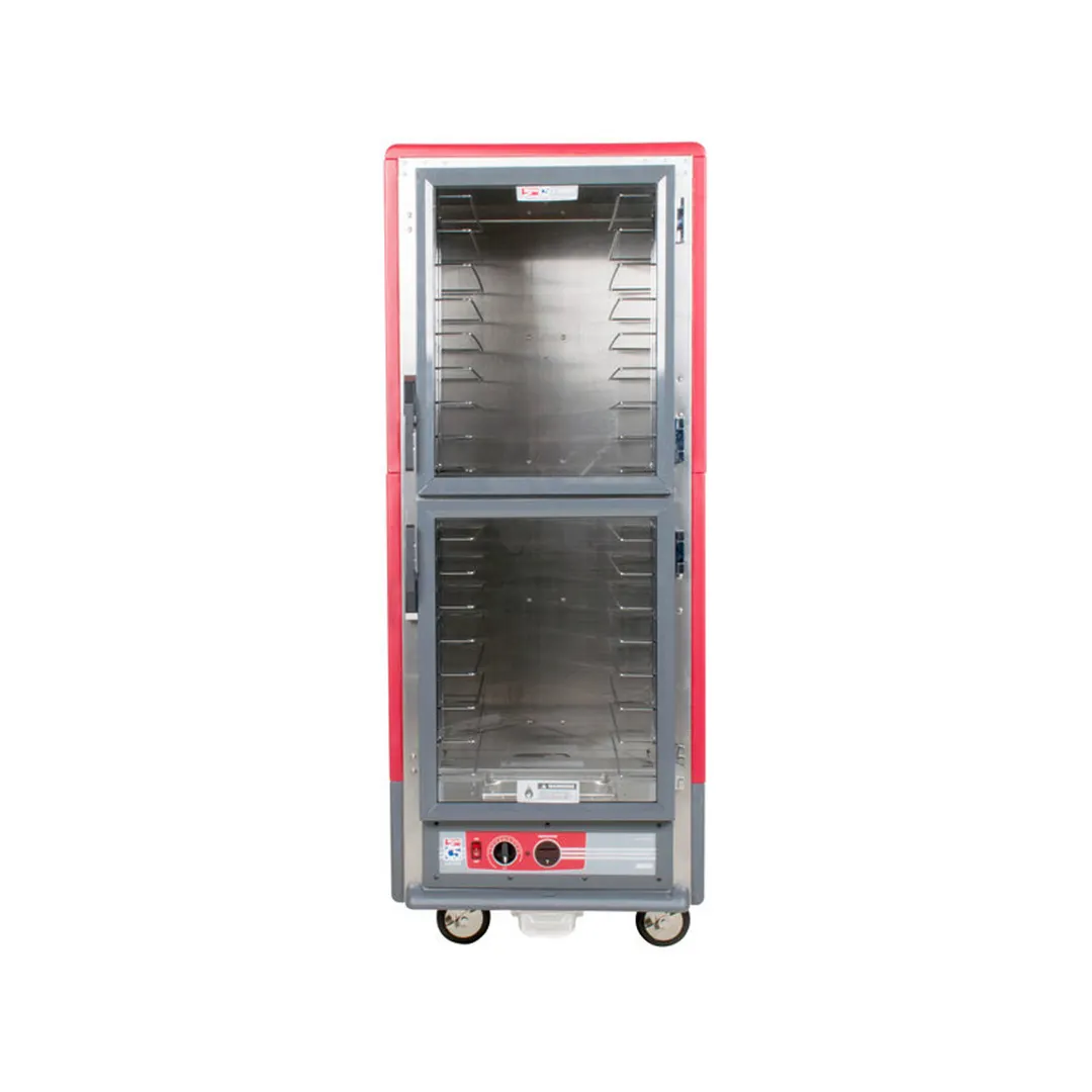 Metro C539-HLDC-4 "Full Height" 1-Door Clear Heated Holding Cabinet, 120V, 1440W, Aluminum