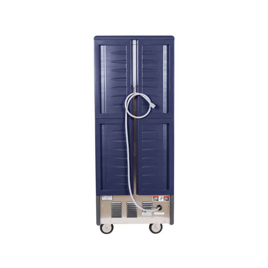 Metro C539-HLDC-U-BU "Full Height" 1-Door Dutch Door Heated Holding Cabinet, 1440W, 200°F, 17-Pan Capacity, Aluminum Finish