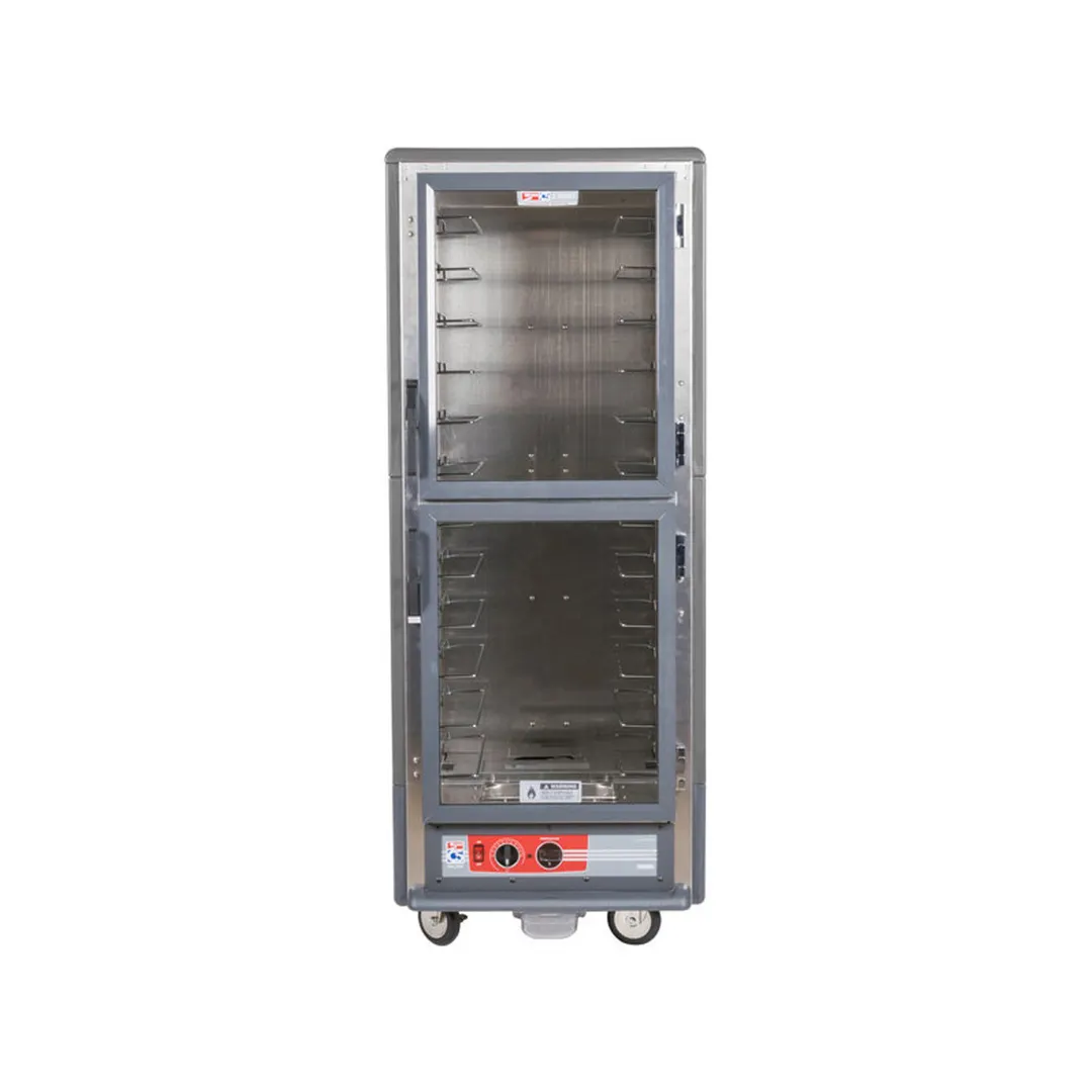 Metro C539-HLDC-U-GY "Full Height" 1-Door Heated Holding Cabinet, Grey, 17-Pan or 32-Pan, 120V, 1440W, 67-72"H