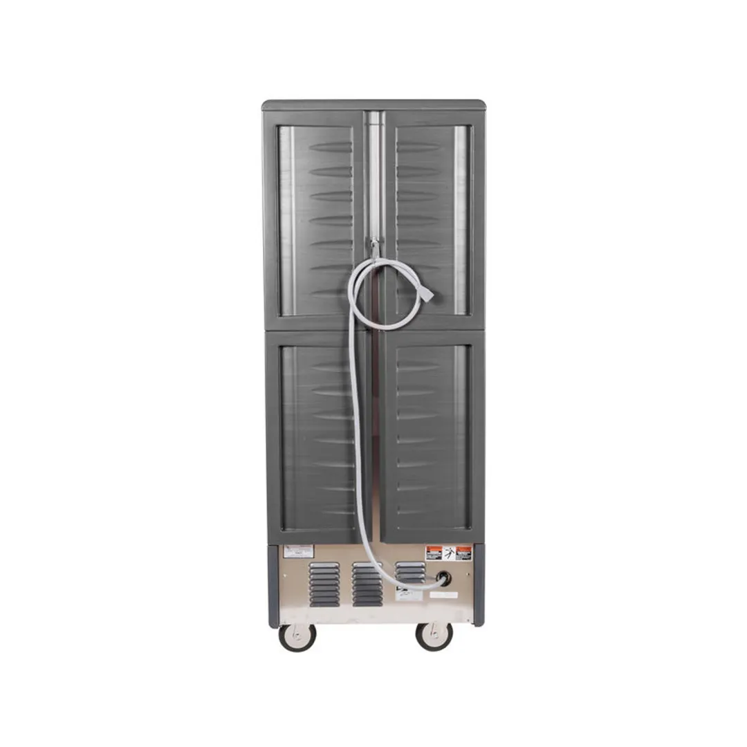 Metro C539-HLDC-U-GY "Full Height" 1-Door Heated Holding Cabinet, Grey, 17-Pan or 32-Pan, 120V, 1440W, 67-72"H