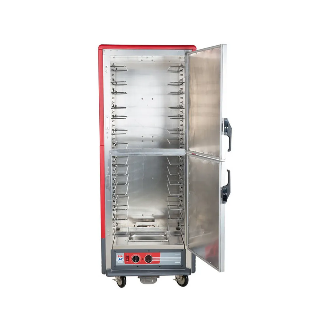 Metro C539-HLDS-U Full Height 1-Door Dutch Door Heated Holding Cabinet, 18-Pan 18"x26" or 34-Pan 12"x20", 1440W, 120V