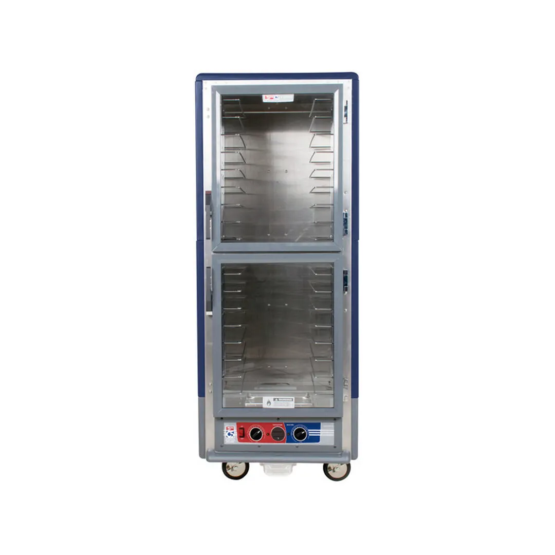 Metro C539-MDC-L-BU Full Height Moisture Heated Holding & Proofing Cabinet w/ Blue Insulatıon, Dutch Clear