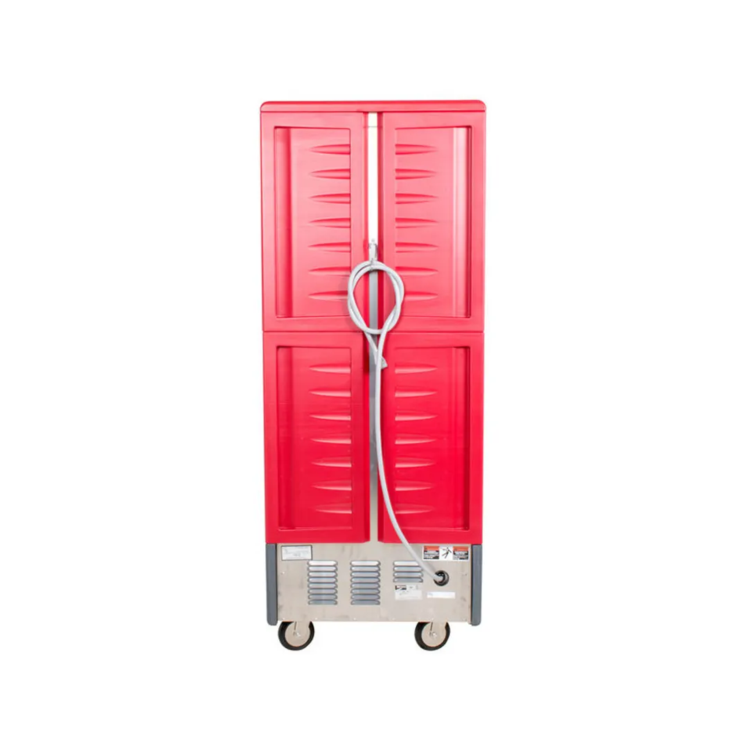 Metro C539-MDC-L Full Height Moisture Heated Holding & Proofing Cabinet w/ Red Insulatıon, Dutch Clear