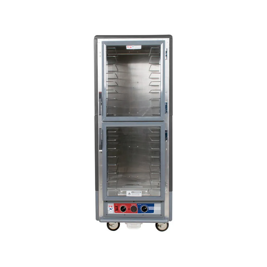 Metro C539-MDC-L-GY Full Height Moisture Heated Holding & Proofing Cabinet w/ Grey Insulatıon, Dutch Clear