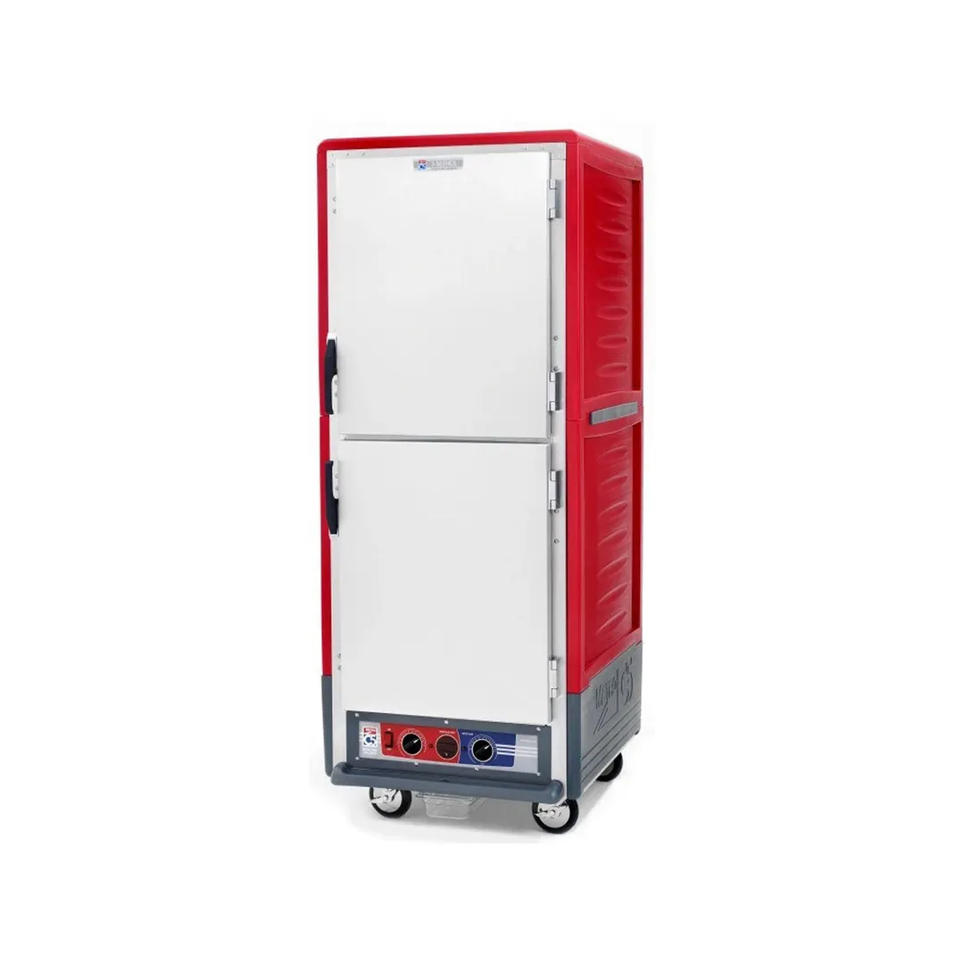 Metro C539-MDS-4 Full Height Moisture Heated Holding & Proofing Cabinet w/ Red Insulatıon, Dutch Solid