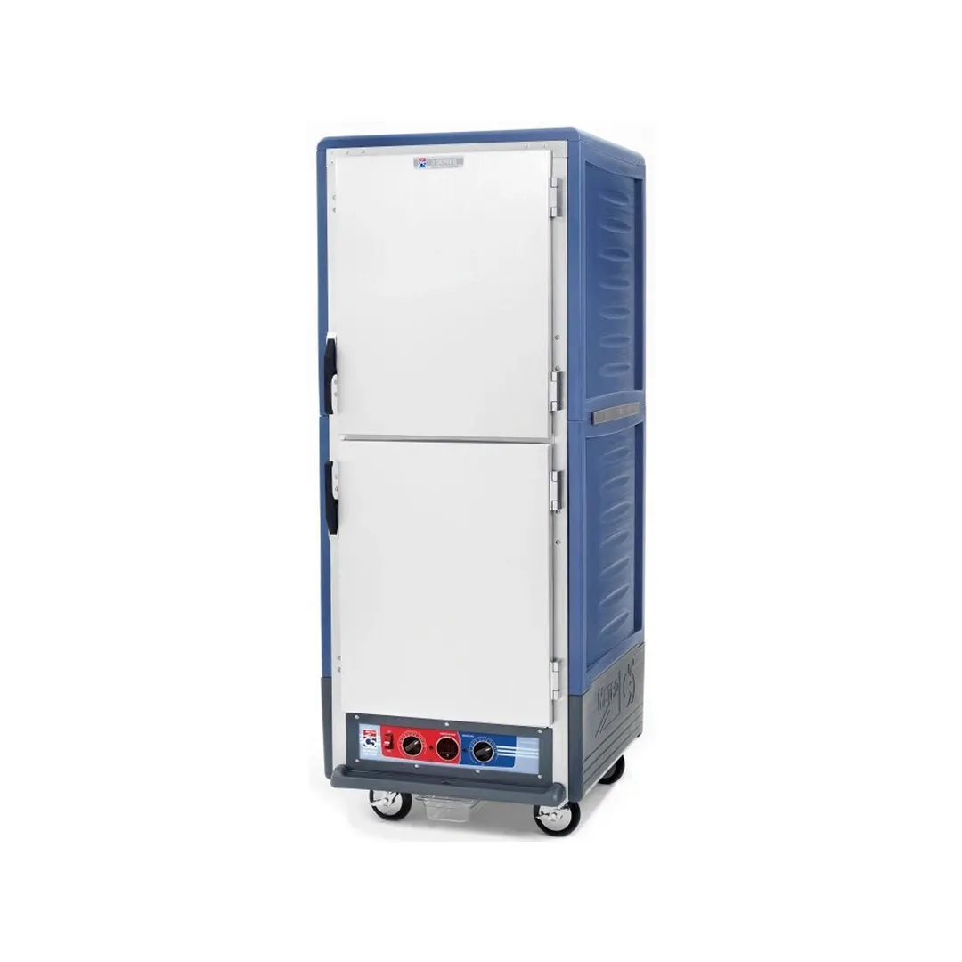 Metro C539-MDS-L-BU Full Height Moisture Heated Holding & Proofing Cabinet w/ Blue Insulatıon, Dutch Solid