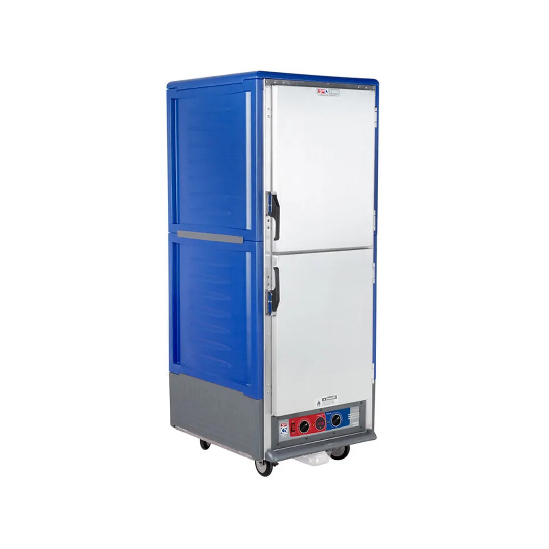 Metro C539-MDS-L-BU Full Height Moisture Heated Holding & Proofing Cabinet w/ Blue Insulatıon, Dutch Solid