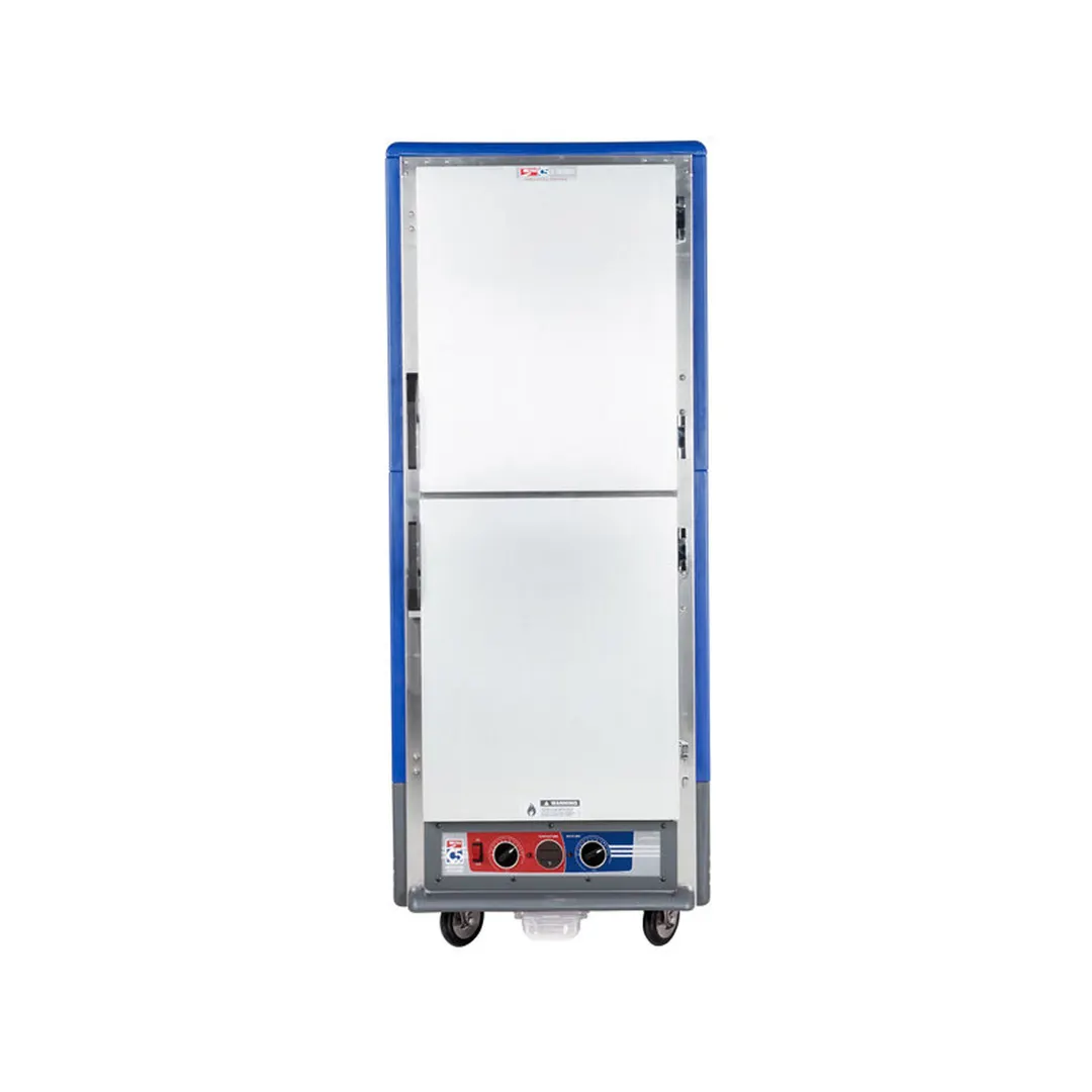 Metro C539-MDS-L-BU Full Height Moisture Heated Holding & Proofing Cabinet w/ Blue Insulatıon, Dutch Solid