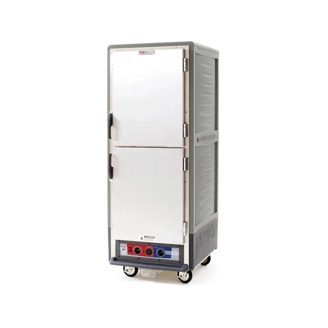 Metro C539-MDS-L-GY Full Height Moisture Heated Holding & Proofing Cabinet w/ Grey Insulatıon, Dutch Solid