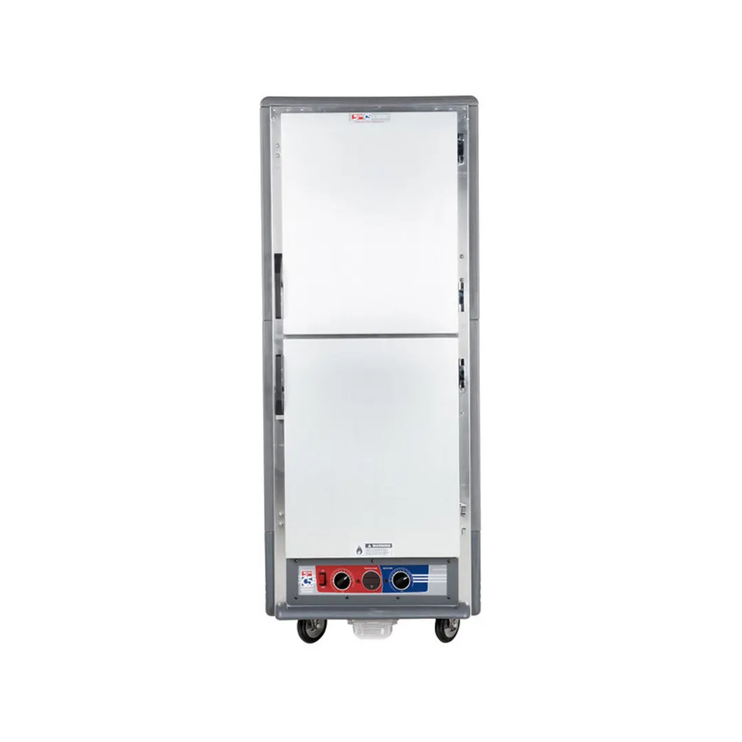 Metro C539-MDS-L-GY Full Height Moisture Heated Holding & Proofing Cabinet w/ Grey Insulatıon, Dutch Solid