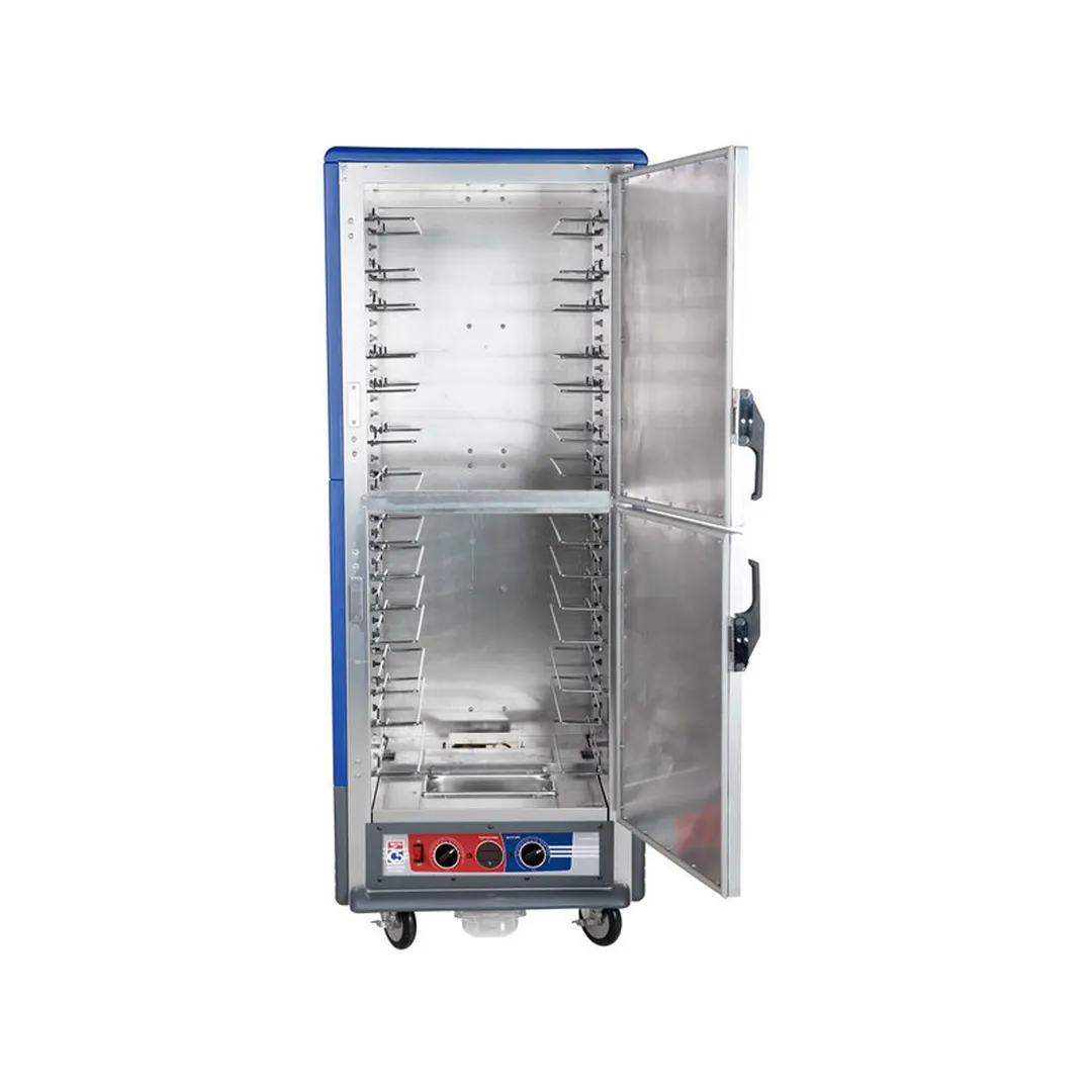 Metro C539-MDS-U-BU Full Height Moisture Heated Holding & Proofing Cabinet w/ Blue Insulatıon, Dutch Solid