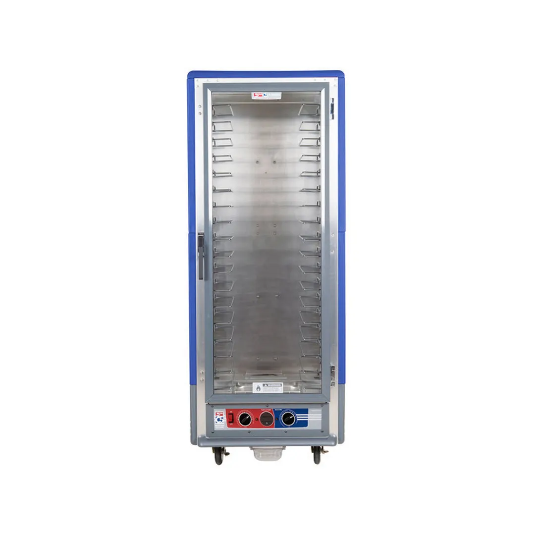 Metro C539-MFC-U-BU Full Height Moisture Heated Holding & Proofing Cabinet w/ Blue Insulatıon, Clear Door