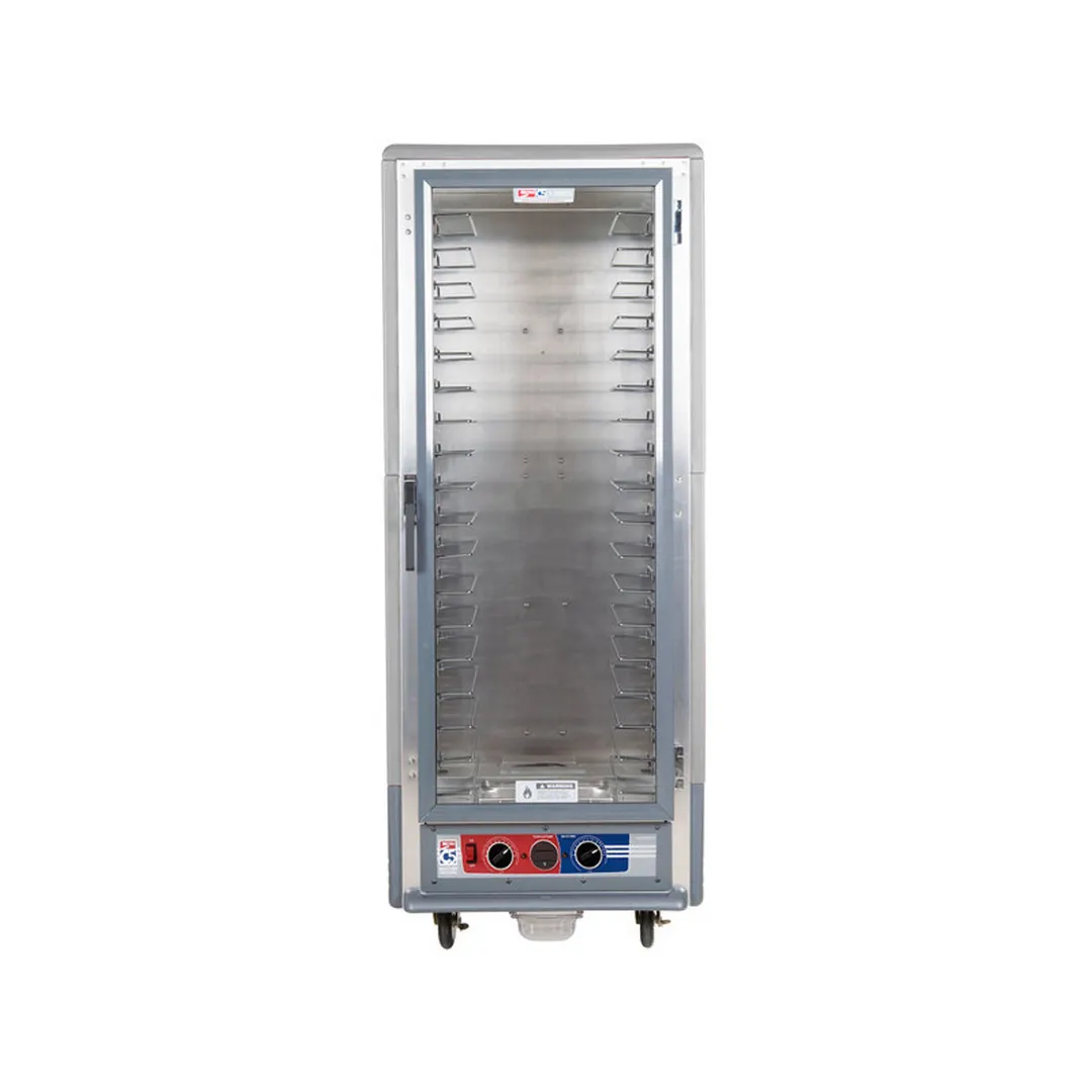 Metro C539-MFC-U-GY Full Height Moisture Heated Holding & Proofing Cabinet w/ Grey Insulatıon, Clear Door